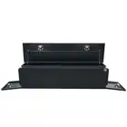 2000 x 500 x 500mm Black 3 Lid Ute Toolbox Trailer Camper Truck Tool Box