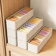 Foldable Sock Box Multifunctional Wardrobe Storage Box Drawer Underwear Bra