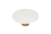 Thirstystone Marble Cake Stand - White