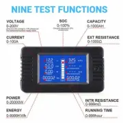 Reliable Power Capacity Measurement Battery Tester with 0 100A Current Range