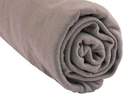 Bamboo Viscose Fitted Sheet Double 140 x 90/140 x 200 cm Taupe