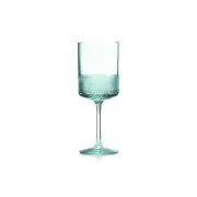 Tiffany & Co Diamond Point Wine Glasses in Blue Glass New Sealed BOX Set of 2