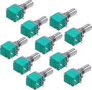 TOGEVAL Single Turn 5k Potentiometer 5 Pin Audio Sealing Potentiometer Knobs Set