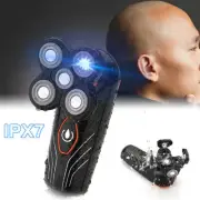 Waterproof Rotary Electric Shaver 4D Rechargeable Hair Beard Trimmer Head Razor