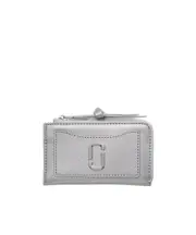 Marc Jacobs The Snapshot Zip-Up Wallet One size Gray