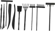 DIYEAH 10Pcs Zen Garden Rake Tool Lightweight Sand Tray Accessories for Meditation Creative Desk Decor and Custom Sand Designs for Tranquil Spaces