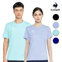 在飛比找momo購物網優惠-【LE COQ SPORTIF 公雞】短袖T恤 中性-4色-