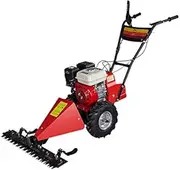 Diesel Orchard Lawn Mower,Push Lawn Mower,self-propelled Gasoline Lawn Mower,Weed Wasteland Lawn Mower Agricultural Lawn Mower (Color : 120cm Blade Gasoline)