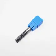 1Pcs HRC45 6mm-50L 4 Flute CNC Carbide End Mill Cutter Drill Bit For Steel