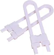 AIMALL Baby Safety Lock Child Kids U-shaped Drawer Door Cabinet Cupboard Lock, Durable Plastic