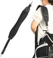 Golf Bag Shoulder Strap - Golf Bag Carry Strap,Single Padded Shoulder Strap, Comfortable Golf Bag Carry Strap, Adjustable Golf Bag Straps