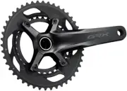 Shimano GRX FC-RX600-11 Crankset - 172.5mm, 11-Speed, 46/30t, 110/80 BCD, Hollow
