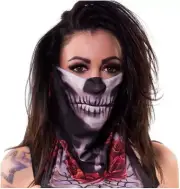 NEW LETHAL THREAT LADIES DARK WIDOW SKULL MASK TUBE NECK SCARF GAITER NS90806