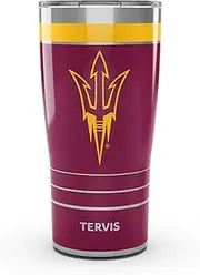 Tervis Traveler Arizona State Sun Devils - MVP Triple Walled Insulated Tumbler Travel Cup Keeps Drinks Cold & Hot, 20oz, Stainless Steel