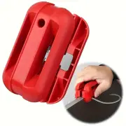 Edge Banding Trimmer Tool Set with 30-Degree Tungsten Carbide Blades Pneumatic Air Spring 4-Cut Direction Plastic Manual