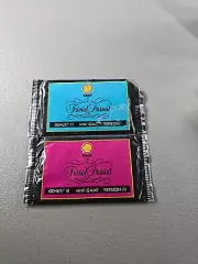 Vintage Shell Oil Co Trivial Pursuit Genus Mini Game Card Packs Set Of 2