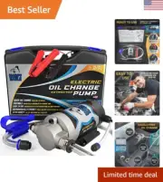 Electric Oil Change Extractor Pump 12/24V 100W, Oil Сhange Fluid Extractor Su...