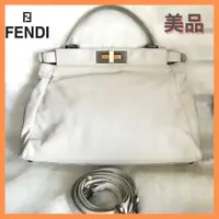 在飛比找蝦皮購物優惠-FENDI 芬迪 肩背包 Peekaboo 皮革 日本直送 