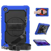 MCC Shockproof Samsung Galaxy Tab A8 10.5" 2022 Strap Case Cover X200 X205 [Blue]