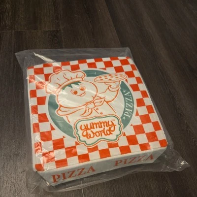 Kidrobot Yummy World Pizza Box W/ Slices 12" Plush NWT, Sealed Bag