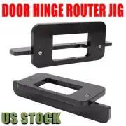 102 x 76 mm Door Hinge Router Jig , Door Hinge Cutting Jig For Rotary Tool US