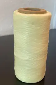 Waxed Rooster Tie String white 100/meters (109 Yards) Hilo Para Amarar Gallos