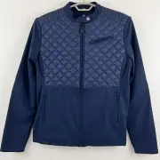 G/Fore Hybrid Moto Stretch Tech Interlock Jacket Size XL Stretch Full Zip $295
