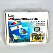 Vintage SeaLife Sport diver SL 545 35mm Point & Shoot Film Camera Yellow