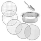 Round Garden Sieve Riddle Sifter For Compost Gravel Soil Stone Sieve 1/3/6/9/12m