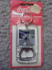 Sealed Coca-Cola Polar Bear Keychain Bottle Opener