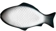Mikinona Fish Shaped Ceramic Platter Creative Serving Dish Snack Storage Plate Dinnerware for Home Wedding