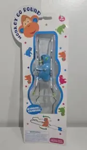 Monkey Go Round Magic Rail Twirler, Magnetic Gravity Defying Stunt Toy
