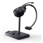 WH62 DECT Mono Teams Wireless Headset, 525 ft Range Work WH62 Mono Teams