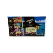 Hawaiian Host Island Trio Chocolate Covered Macadamia Nut Box, 30 Packs