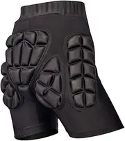 Padded Shorts 3D Protection Protective Guard Crash Pants for Snowboard Biking Skate
