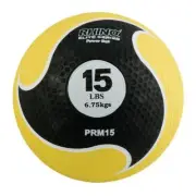 Champion Sports PRM15 15 lbs Rhino Elite Medicine Ball Yellow