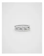 [Seed Heritage] Waterproof Ring Set in Silver