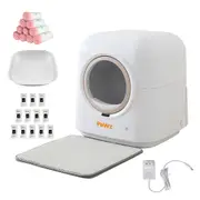 Pawz Smart Cat Litter Box Automatic Self-Cleaning With App Remote Control (Optional: Aromatherapy Tablets)
