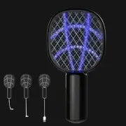 UV Light Fly Bug Zapper Electric Shock Insect Racket Bedroom