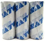 Sato Wax Ribbons 4.25" X 459' Thermal Transfer SW05-B-108140 Genuine - 3 Rolls