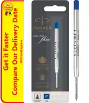 BLUE Parker Ballpoint Pen Refill Fine 0.8 mm Factory Sealed Pack