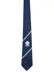 Navy Boys Tie With Crest