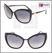 BVLGARI Le Gemme 6076 Black Titanium 18K Gold Plated Diamonds POLARIZED