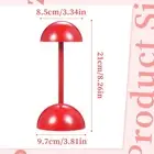 HG Modern Table Lamp Mushroom Shape Nightstand Lamp Touch Control LED Desk La 1