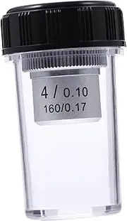 QUMIIRITY High Accuracy Microscope Objective Lens Increase Contrast Lens for Enhanced Clarity Labs Without Aberration