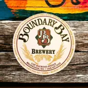 Boundary Bay Brewery Beer Coaster – Bellingham WA Craft Beer Collectible
