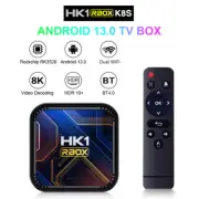 HK1 RBOX K8S Android 13 TV BOX RK3528 2.4G 5G WIFI BT5.0 8K Vedio Media Player