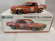 1:18 Chevrolet ZL-1 Camaro 1972 ATCC Round 1 Symmons Plains 2nd #7 Bob Jane