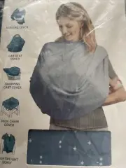 Milkmakers Antimicrobial Multi-Use 5-in-1 Nursing cover - Hipsteria Dots