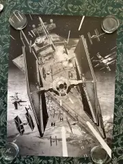 Star Wars limited art: Viewpoints 3 print set Chris Skinner LE 36/200 X-Wing TIE
